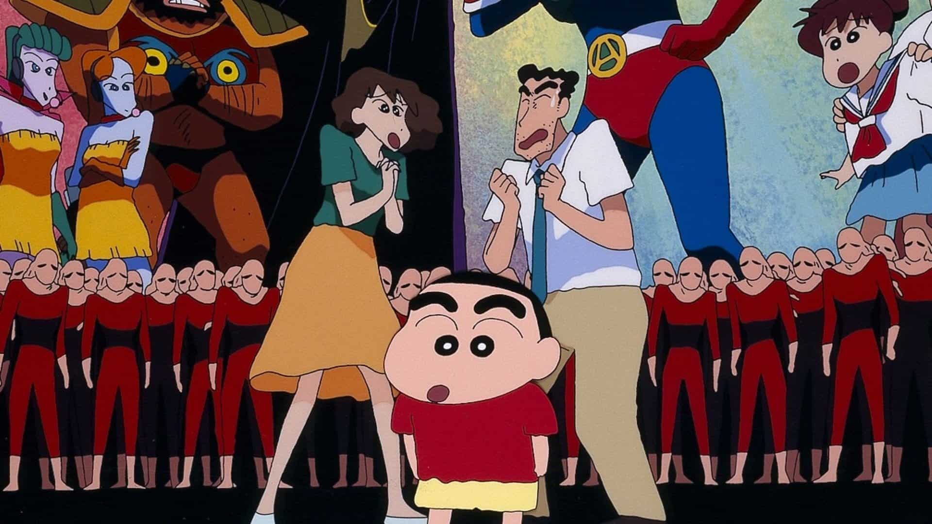 Crayon Shin-chan Movie 01: Action Kamen vs. Haigure Maou