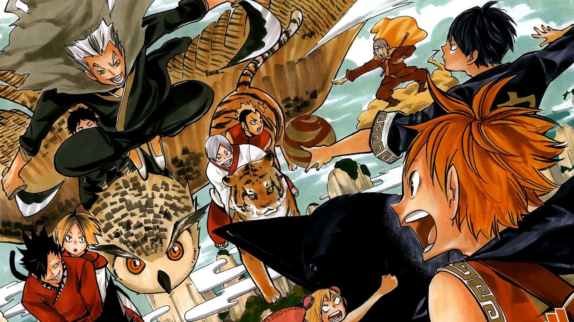 Haikyuu!! Riku vs. Kuu