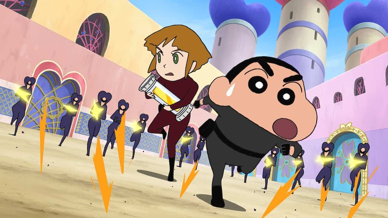 Crayon Shin-chan Movie 19: Arashi wo Yobu Ougon no Spy Daisakusen